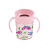 Vaso Con Asas “Cheers”, Rosa con estampado