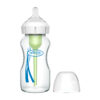 Biberón Anticólico de Vidrio 9oz/270ml Boca Ancha
