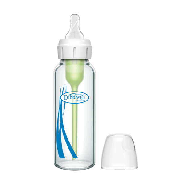 Biberón de Vidrio Boca Estrecha 8oz/250ml
