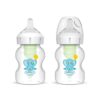 set x2 Biberon edición especial Boca Ancha 5 oz – elefantes