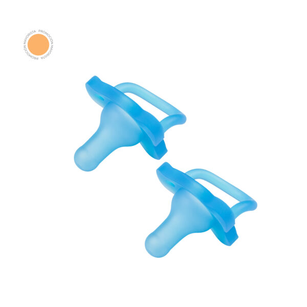 Set x2 Chupones Happy Paci - Azul
