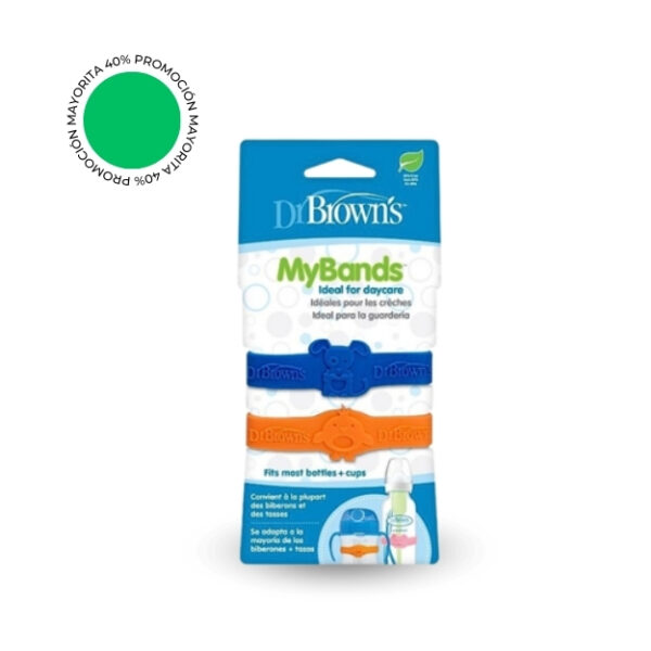 Bandas de Silicona para marcar Biberones - Surtido