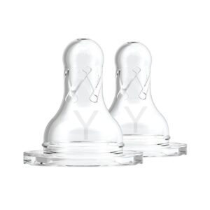 Set 2 Tetinas Corte en Y Boca Estrecha