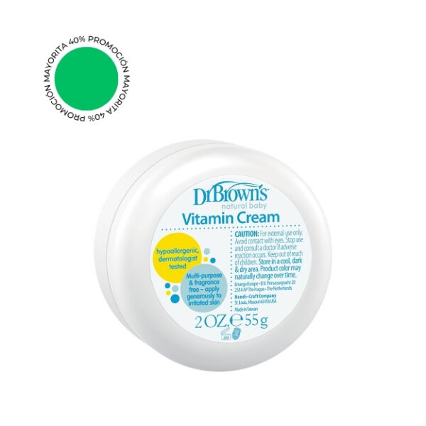 Crema nutritiva para la piel del bebé