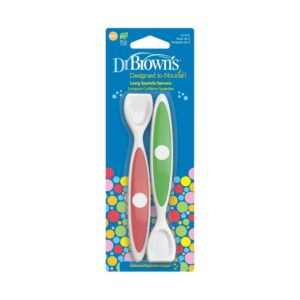 Set x4 Cucharas largas con borde de espátula para 6 meses a +