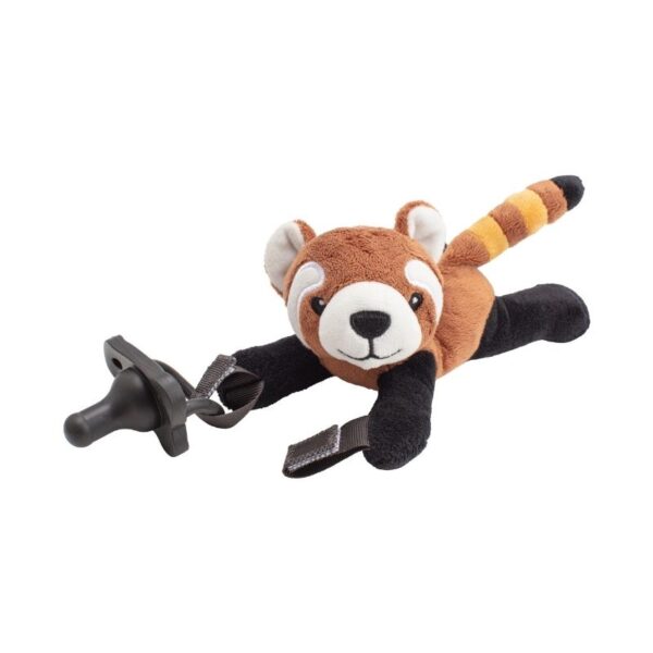 Lovey Sujetador de Chupones – Panda Rojo