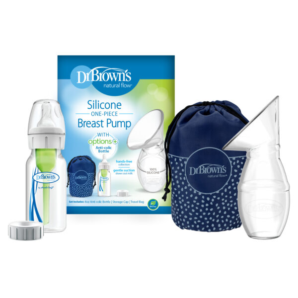 Colector de leche materna + Biberón Boca estrecha
