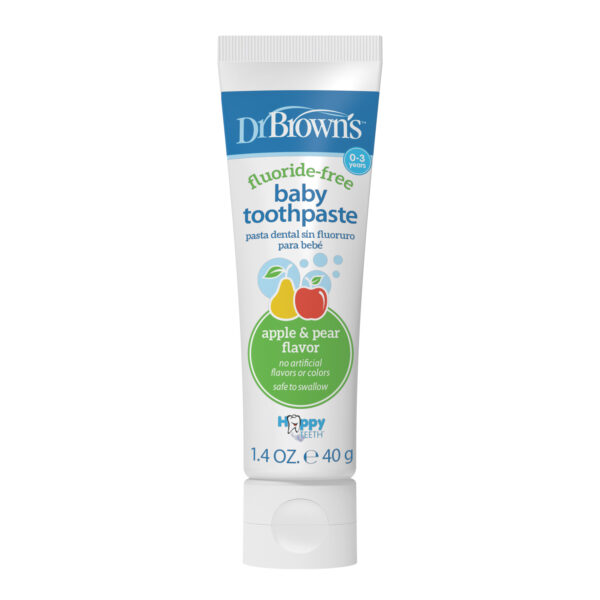 Pasta de dientes sin fluoruro sabor Pera Manzana (1.4oz /40g)