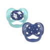 Set 2 unids. Chupones Advantage de 0 a 6m – Azul/Verde Estrellas
