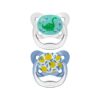 Set de Chupones PreVent con tapa – dinosaurio y limones