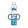 Biberón de Polipropileno Boca Estrecha con Boquilla con Asas 8oz/ 250ml color: celeste
