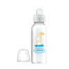 Biberón de Polipropileno de Transición Boca Estrecha con Boquilla - Conejo 8oz/250ml