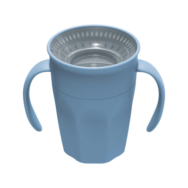Vaso de Transición Antiderrame 7oz - Azul