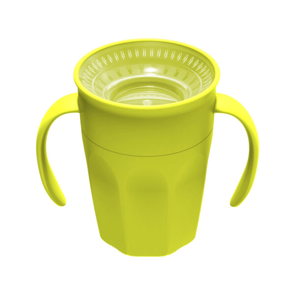Vaso de Transición Antiderrame 7oz - Verde