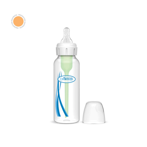 Biberón de Polipropileno Boca Estrecha 8oz/250ml
