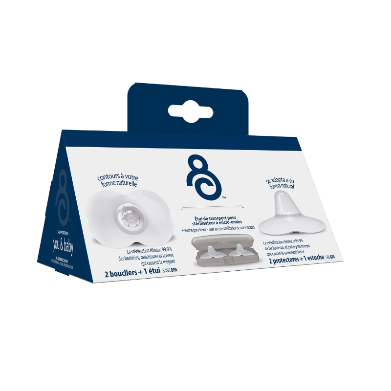 Pezoneras de silicona + Estuche Esterilizador - Talla 1 - Imagen 5