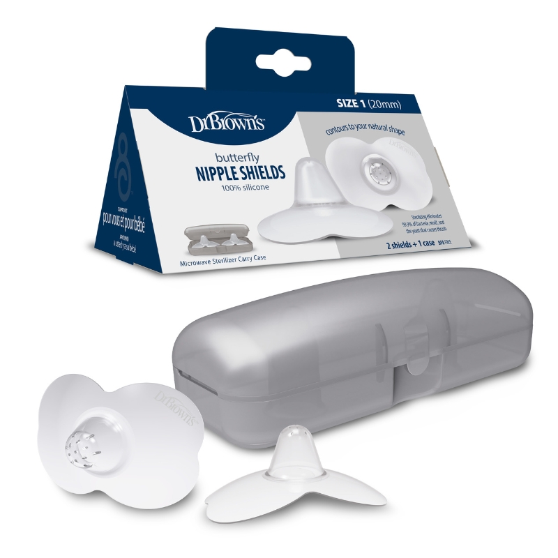 Pezoneras de silicona + Estuche Esterilizador - Talla 1 - Imagen 2