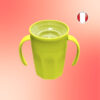 Vaso de Transición Antiderrame 7oz - Verde