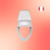 Alimentador de silicona Fresh Firsts - Gris