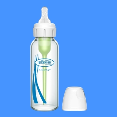 Biberón de Vidrio Boca Estrecha 8oz/250ml